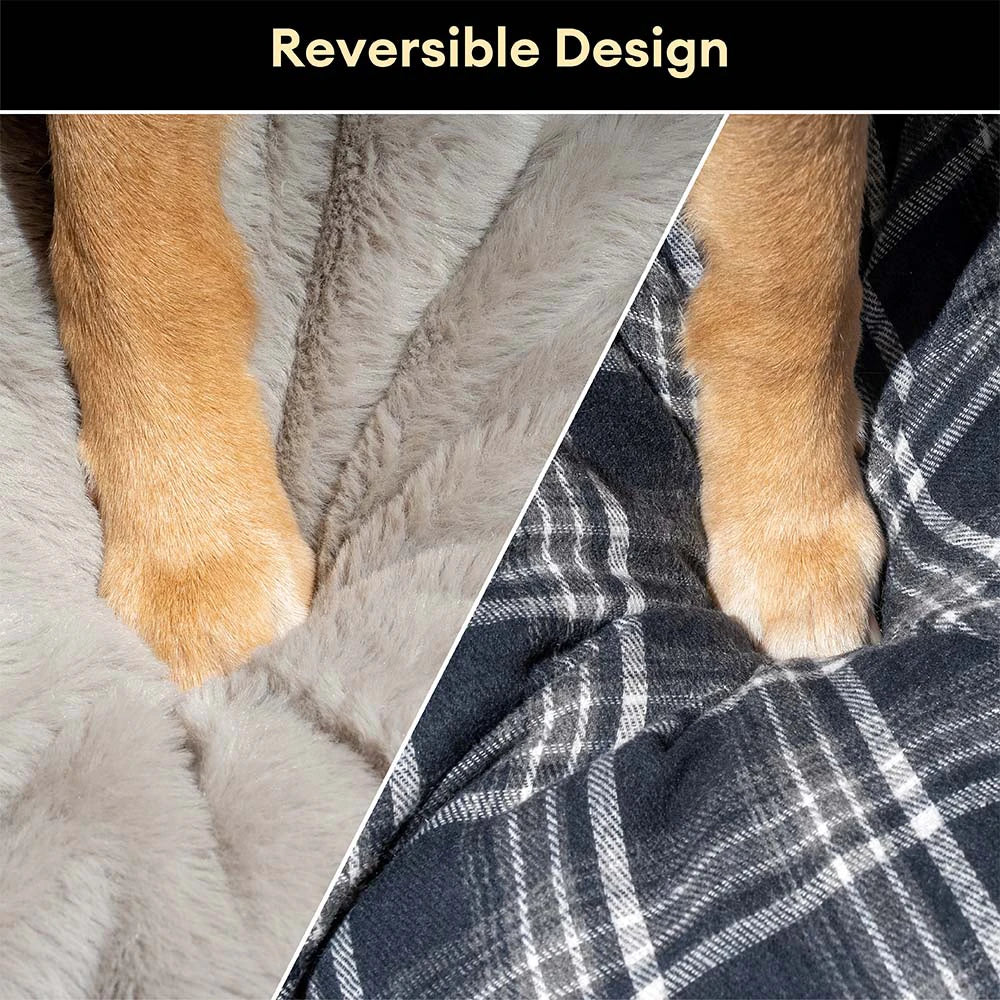 3 en 1 Siège auto pour chien en peluche et chaud - Cruiser d'hiver - Image 6