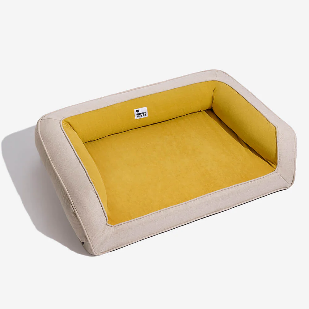 Canapé-lit orthopédique confortable pour chien à soutien complet - Image 13