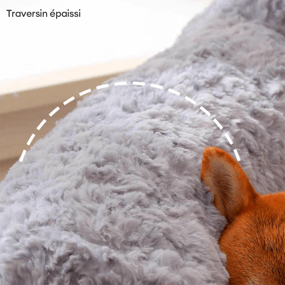 Canapé-lit doux et chaud pour chien et chat amovible et lavable avec support complet - Image 7