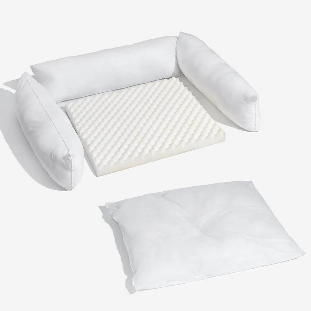 Canapé-lit orthopédique double couche en flanelle pour chien - Image 8