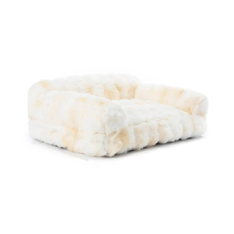 Canapé pour chat en peluche épaisse et douillette apaisante - Image 4