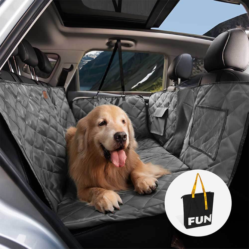 Protection voiture Siège arrière pour chien extra-large - Idéal pour le voyage et le camping - Image 12