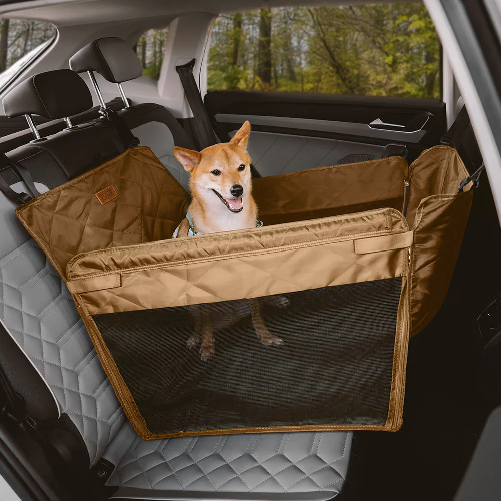 Protection voiture Siège arrière pour chien extra-large - Idéal pour le voyage et le camping - Image 13