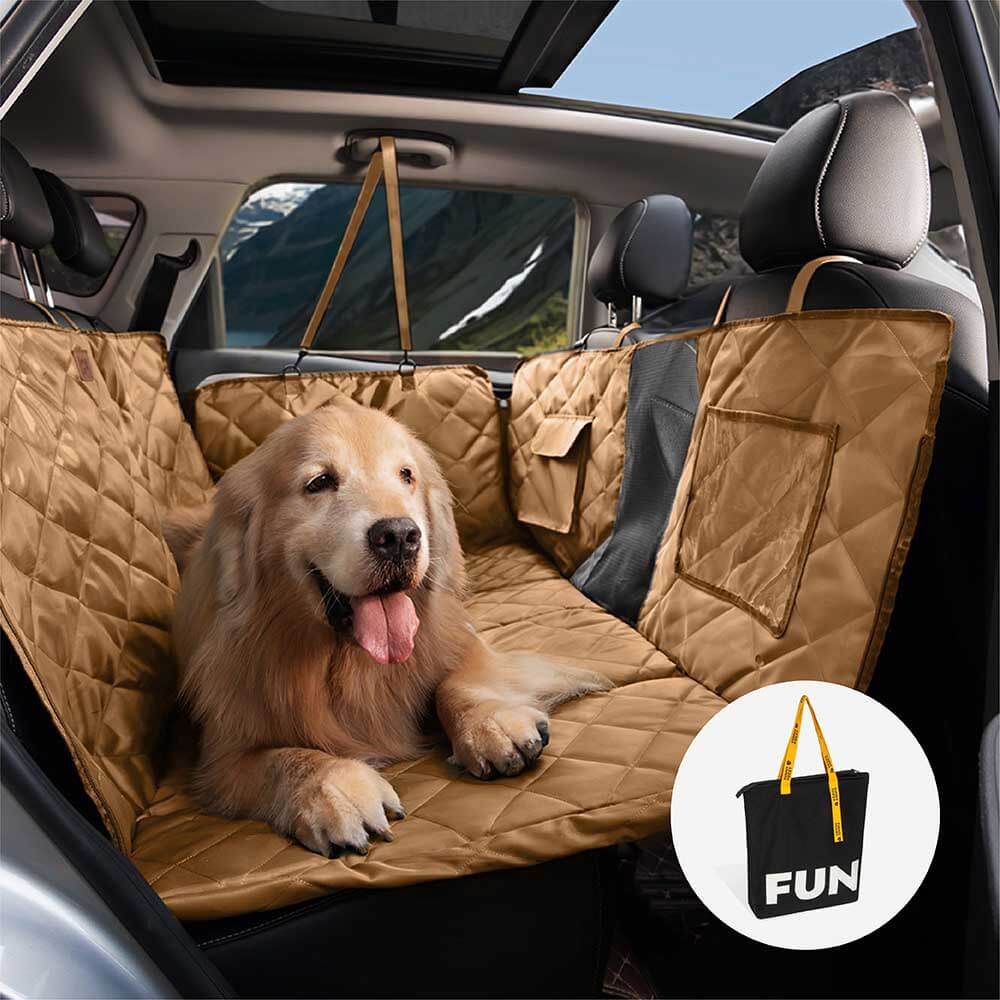 Protection voiture Siège arrière pour chien extra-large - Idéal pour le voyage et le camping - Image 14