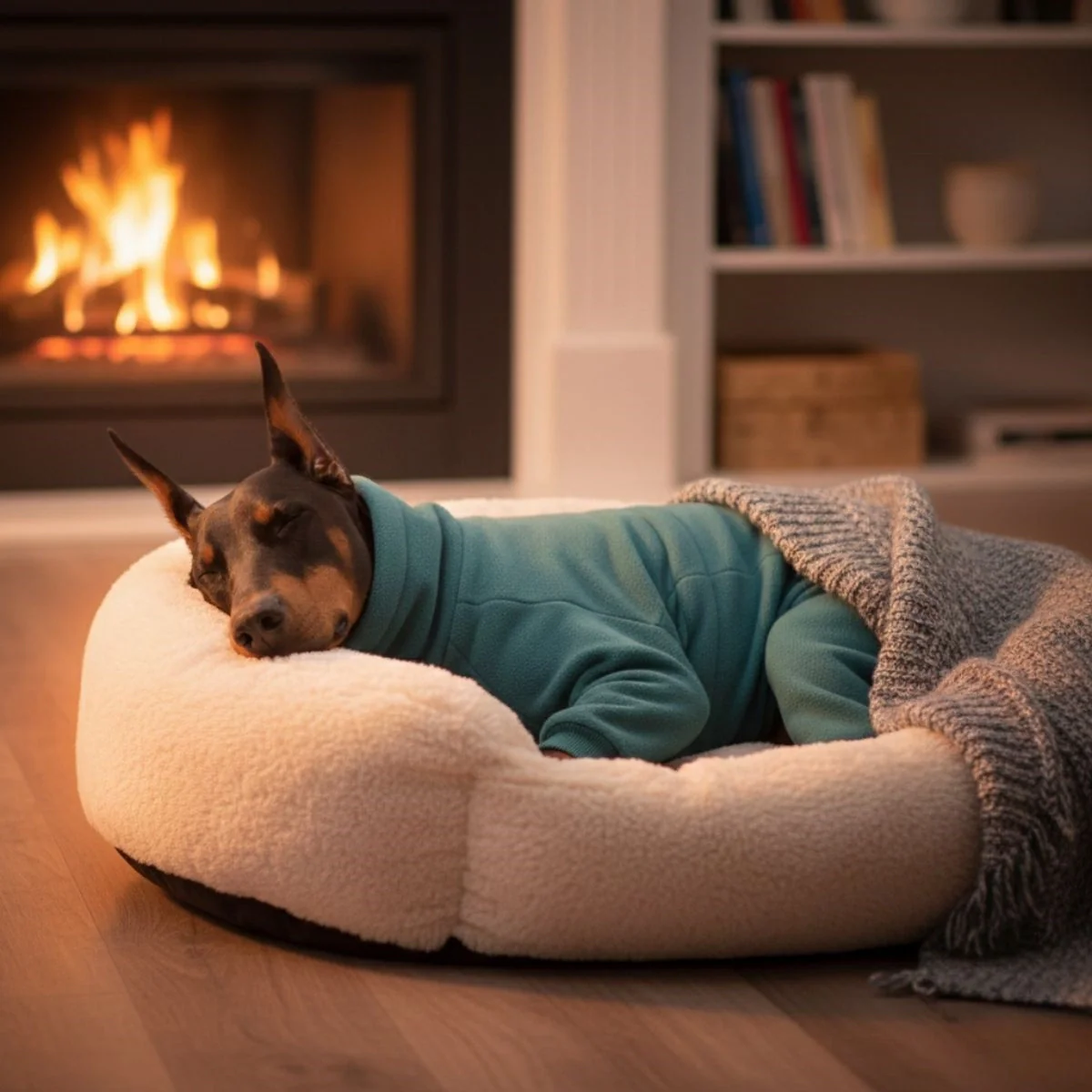Combinaison polaire pour chien – Chaleur confortable et intégrale pour temps froid - Image 7