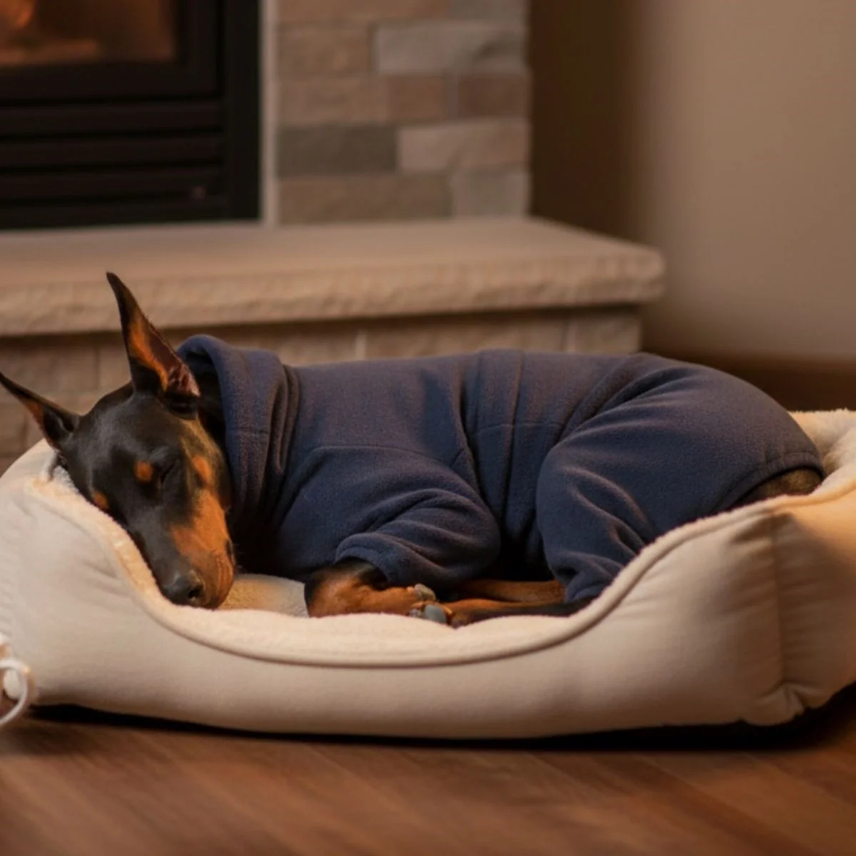 Combinaison polaire pour chien – Chaleur confortable et intégrale pour temps froid - Image 8