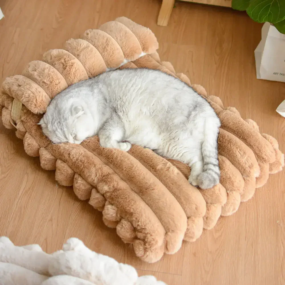 Coussin chauffant en fausse fourrure de lapin doux - Lit pour chien Cozy Cloud - Image 9