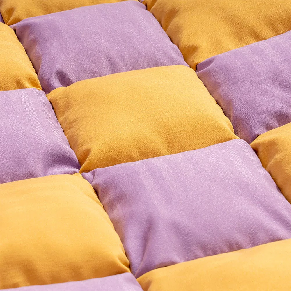 Coussin de voyage pour la sécurité arrière de siège unique pour chien de grande taille – Lit de voiture style échiquier - Image 10