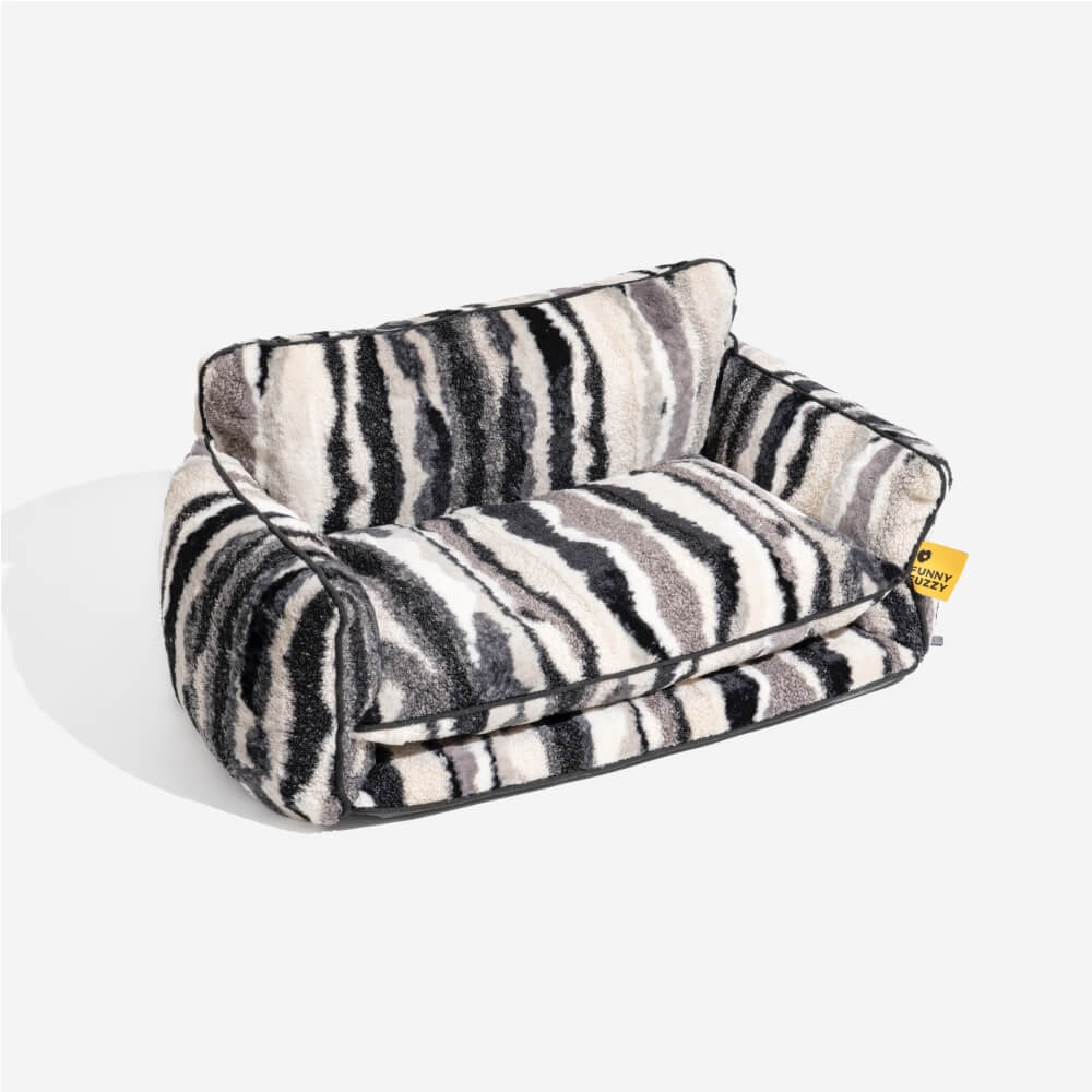 Couverture du Lit - Rayée Fausse Laine d'agneau Double Couche pour Animaux de Compagnie - Image 16