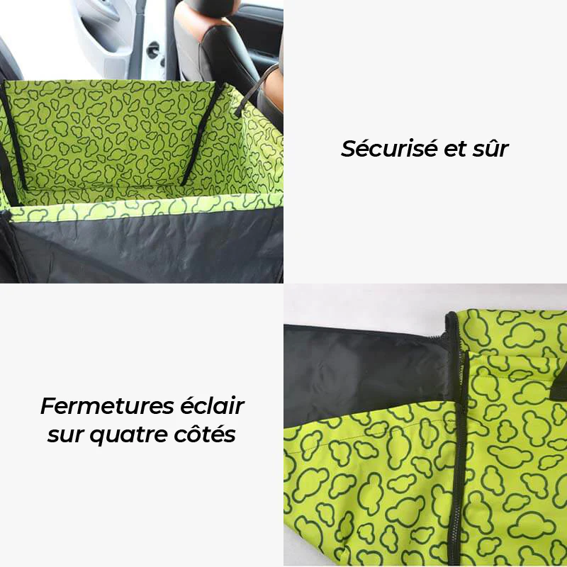 Couverture de Siège Voiture Chien Épaissie et Imperméable Pliable - Image 6