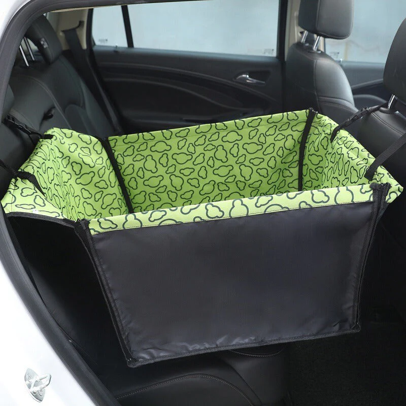 Couverture de Siège Voiture Chien Épaissie et Imperméable Pliable - Image 8