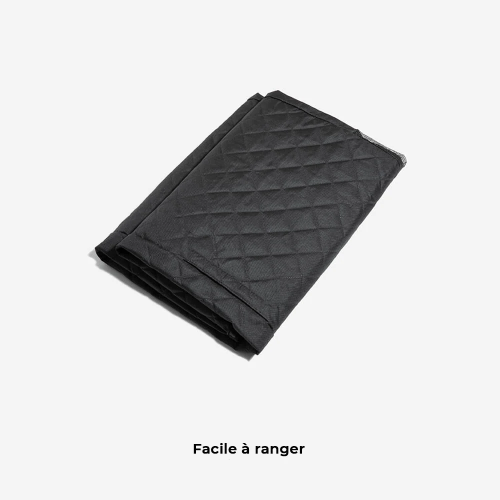 Protection-siège de voiture pour chien en tissu oxford imperméable et résistant aux rayures en tissu cationique - Image 13