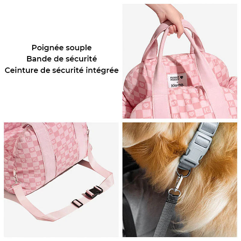 FUNNYFUZZY X Klarna Siège auto sécuritaire pour chien - Image 9