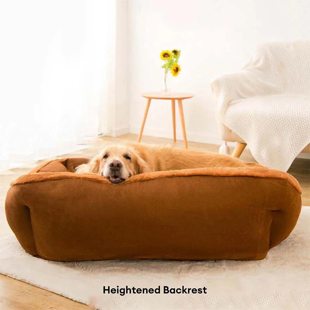 Grand canapé-lit vintage confortable et apaisant pour chien - Image 6