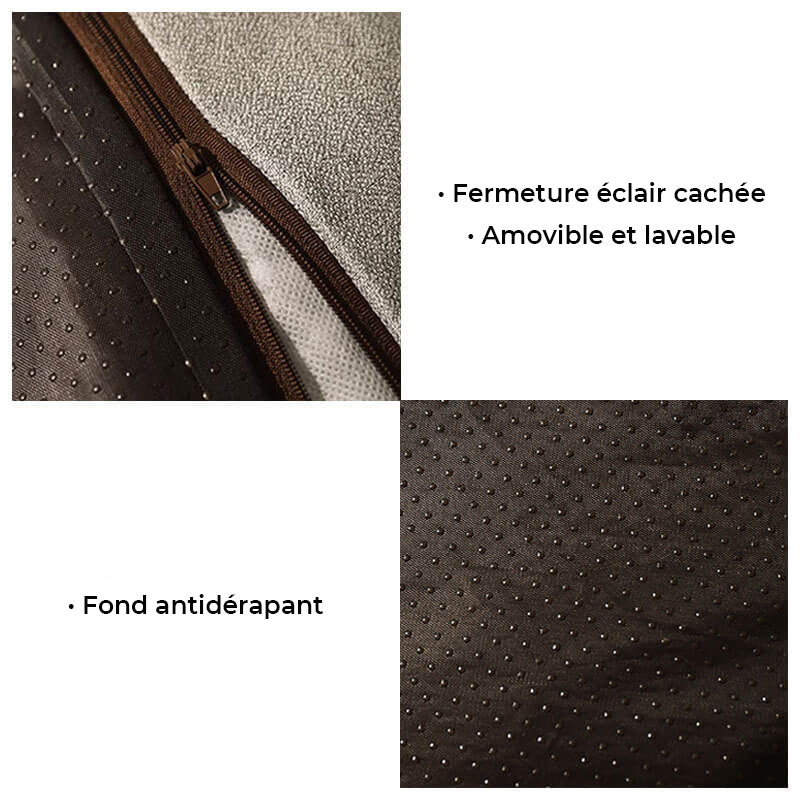 Grand lit épais et anti-rayures pour chien avec protection de la colonne vertébrale - Image 7