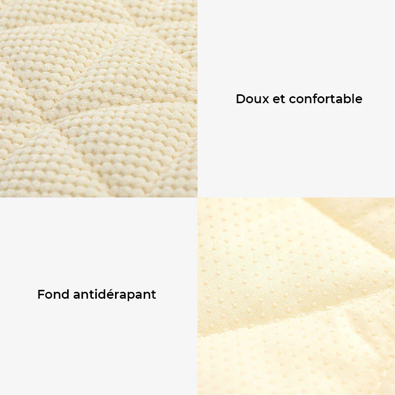 Housse de canapé antidérapante en chenille en forme de pain - Image 4