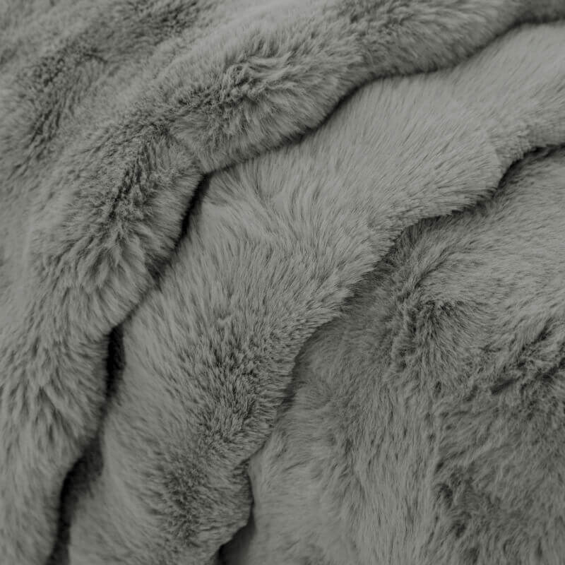 Housse de canapé antidérapante en peluche de couleur unie - Image 8
