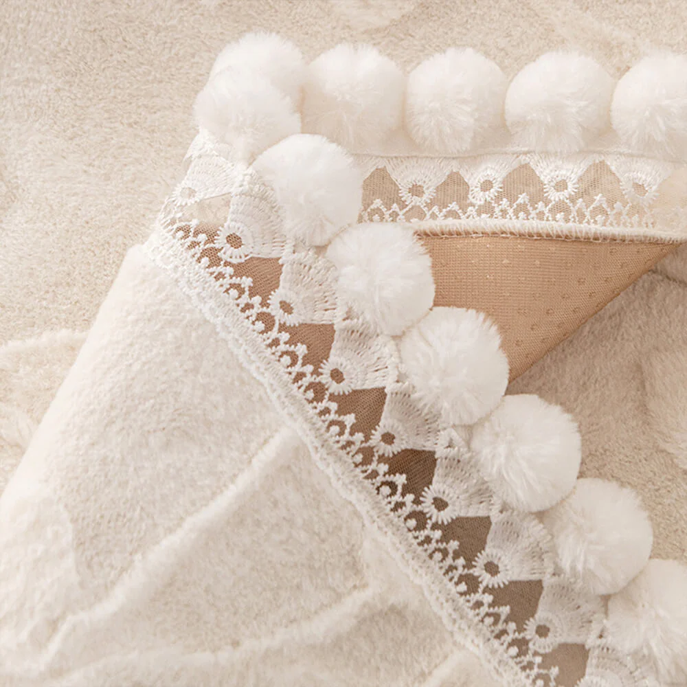 Housse de canapé antidérapante en peluche décorative élégante en jacquard de branche - Image 5