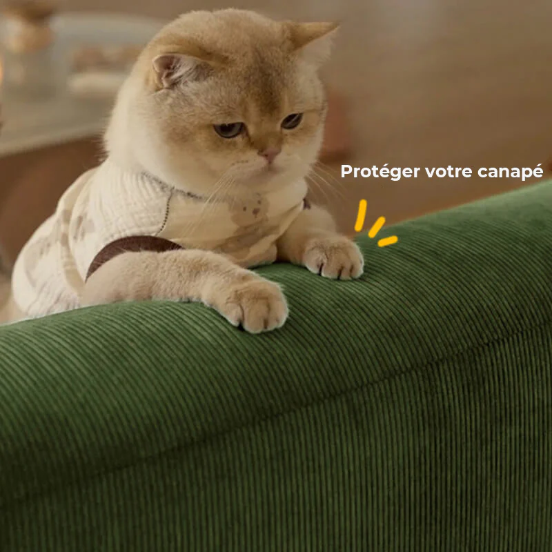 Housse de canapé antidérapante en velours côtelé chic - Image 9