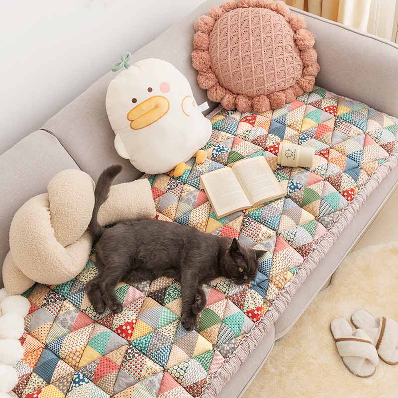 Housse de canapé en coton chic et protectrice pour animaux de compagnie - Image 18