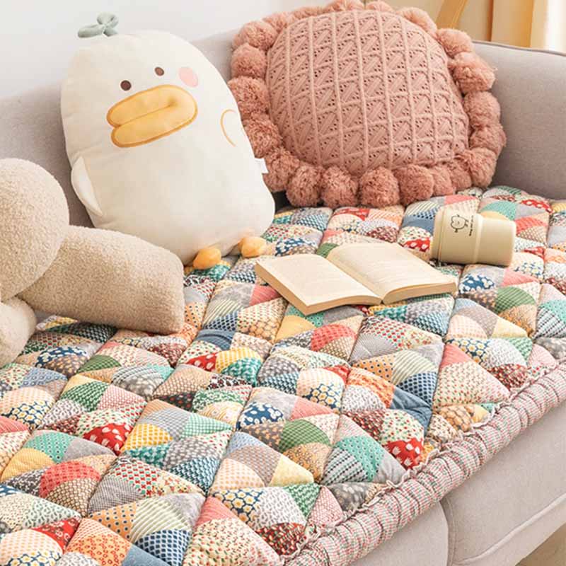 Housse de canapé en coton chic et protectrice pour animaux de compagnie - Image 7
