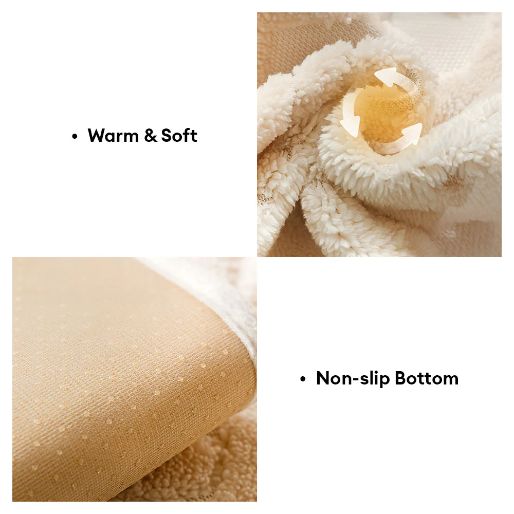 Housse de canapé en peluche confortable, douce pour la peau, antidérapante. - Image 7