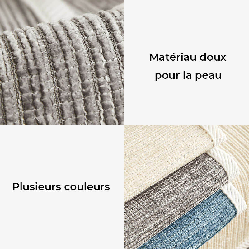 Housse de canapé imperméable et antimicrobienne en tissu chenille anti-rayures - Image 5
