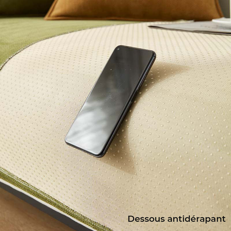 Housse de canapé imperméable toutes saisons, résistante aux taches et durable – Rétro - Image 11