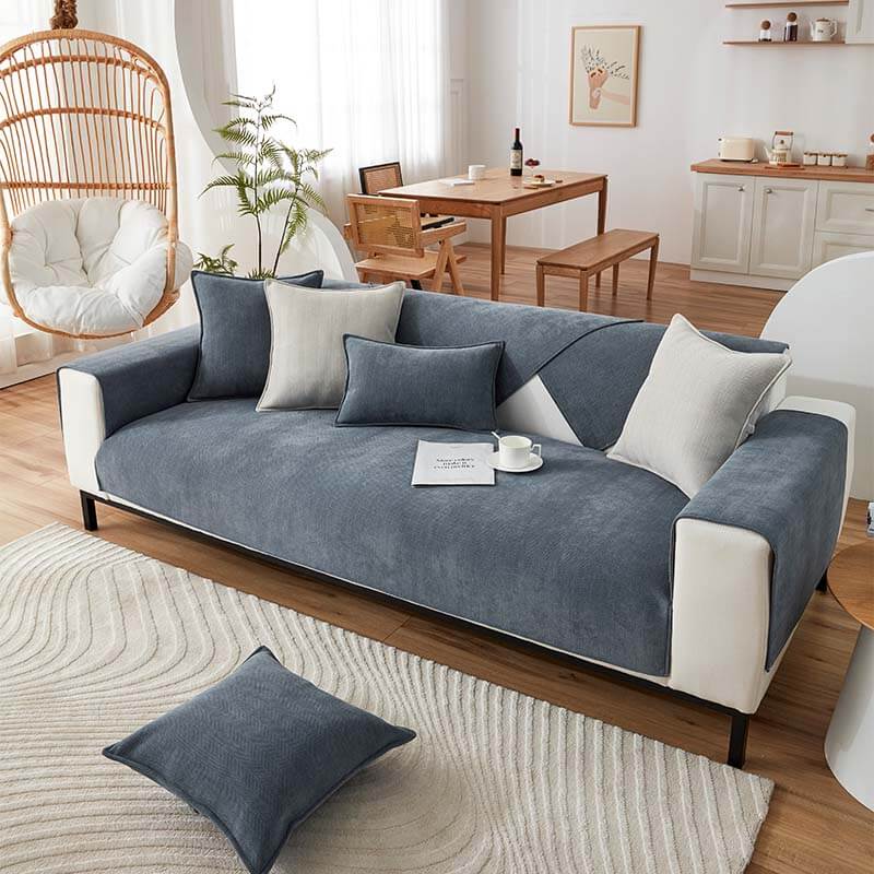 Housse de canapé imperméable toutes saisons, résistante aux taches et durable – Rétro - Image 14