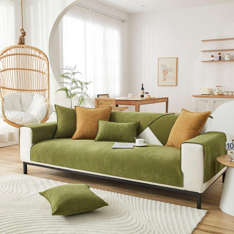 Housse de canapé imperméable toutes saisons, résistante aux taches et durable – Rétro - Image 21