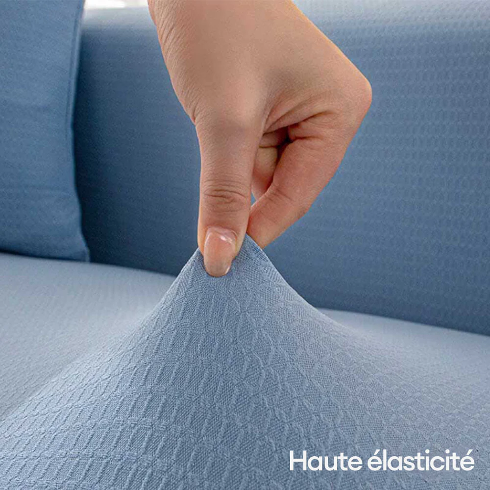 Housse de fauteuil, canapé extensible Protège Fauteuil en peluche douce déperlante multi-usage - Image 10
