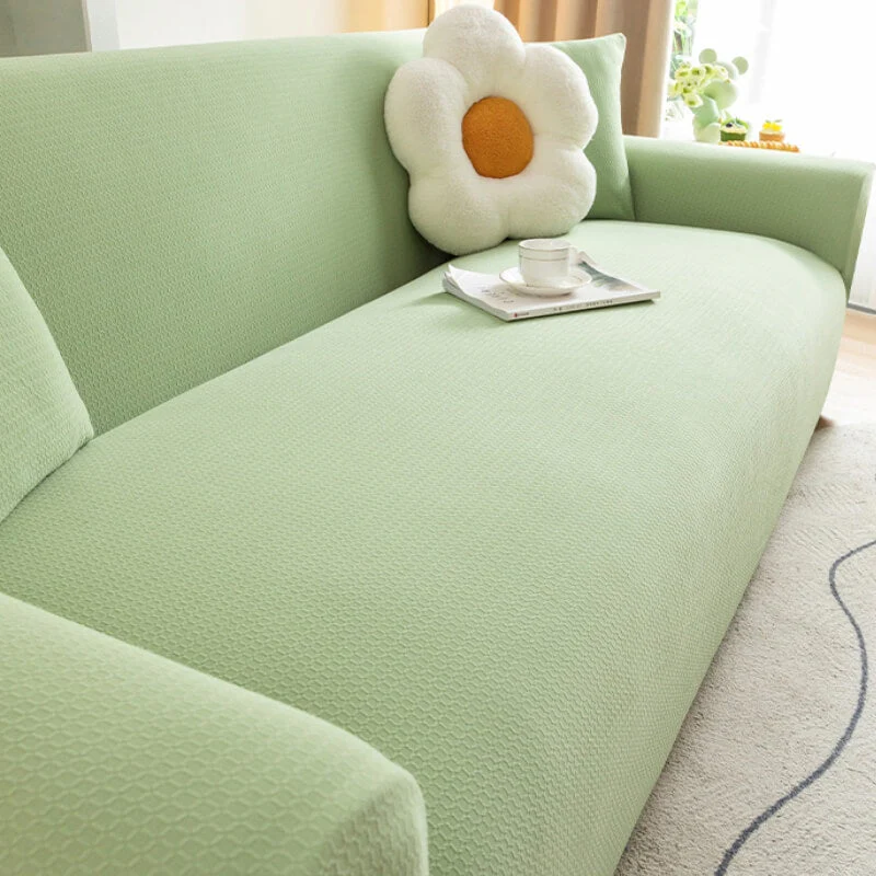 Housse de fauteuil, canapé extensible Protège Fauteuil en peluche douce déperlante multi-usage - Image 15