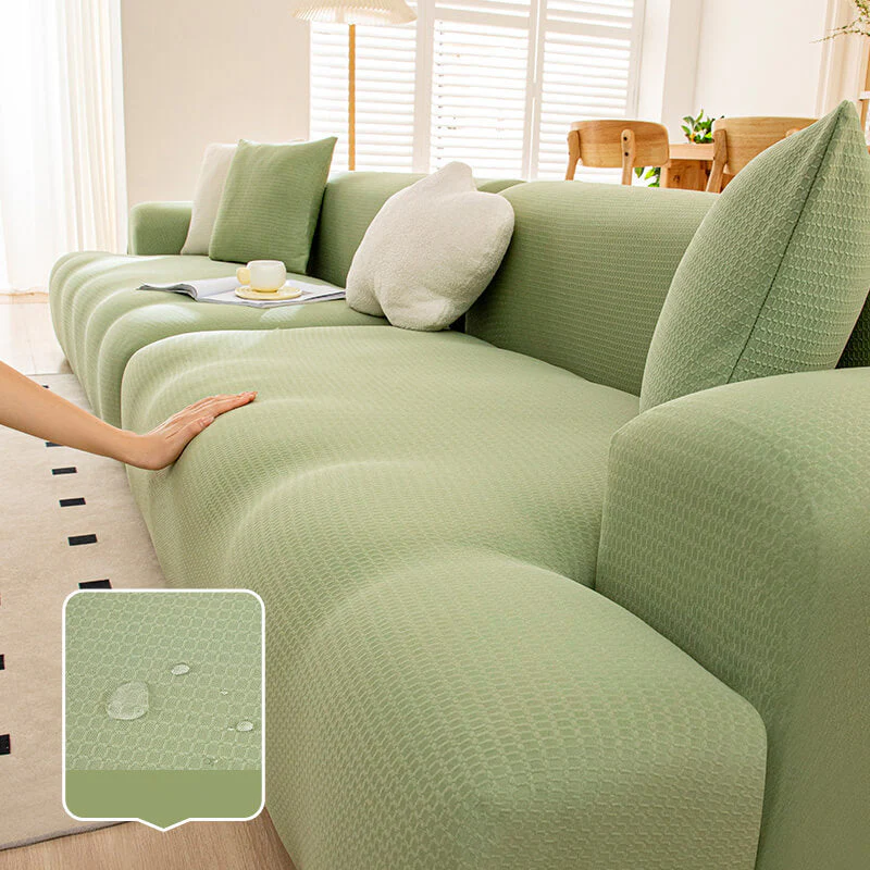 Housse de fauteuil, canapé extensible Protège Fauteuil en peluche douce déperlante multi-usage - Image 18