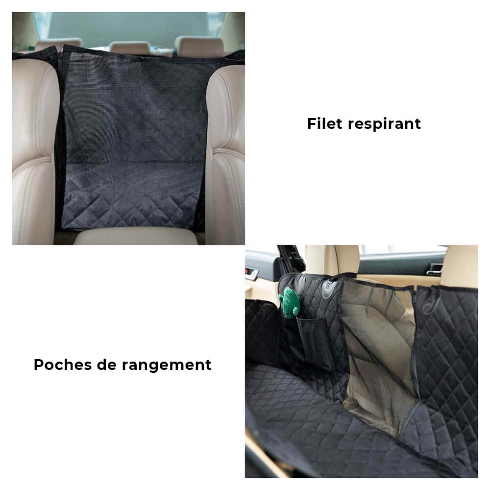 Housse de siège de protection voiture multifonctionnelle pour chien en tissu Oxford - Image 5