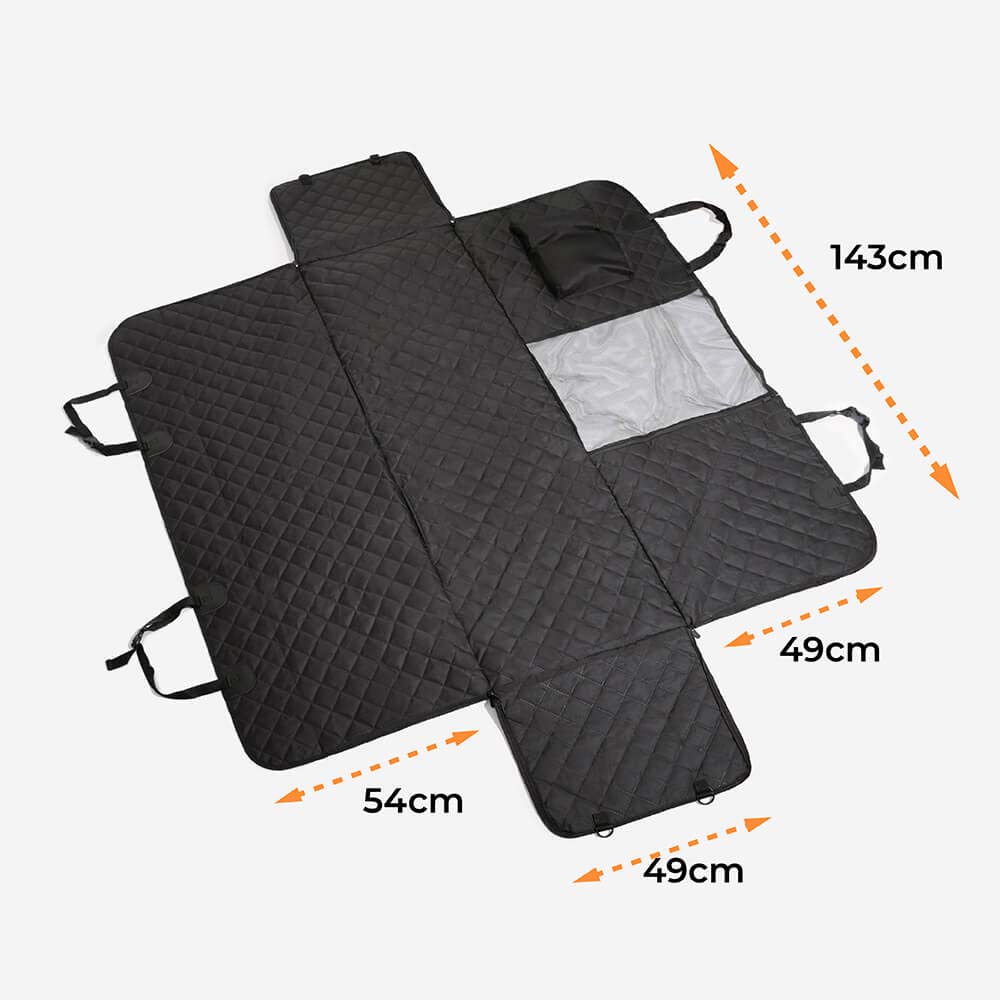 Housse de siège de protection voiture multifonctionnelle pour chien en tissu Oxford - Image 6