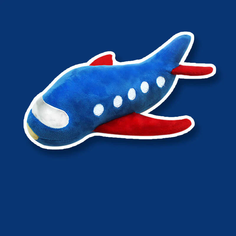 Jouet en Forme de Fusée Avion Squeaky pour Chien - Image 3
