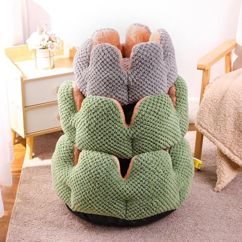 Lit confortable pour animaux de compagnie en forme de cactus - Image 9