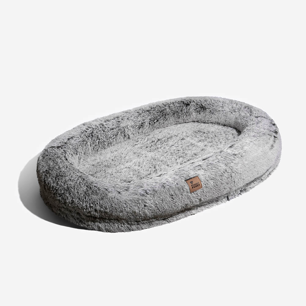 Lit de luxe super large pour humain et chien - Image 7