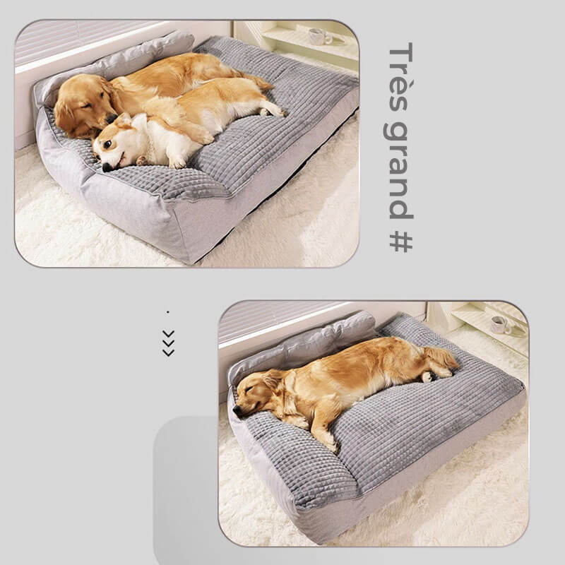 Lit-oreiller épais et lavable pour animaux convient pour toutes les saisons - Image 10