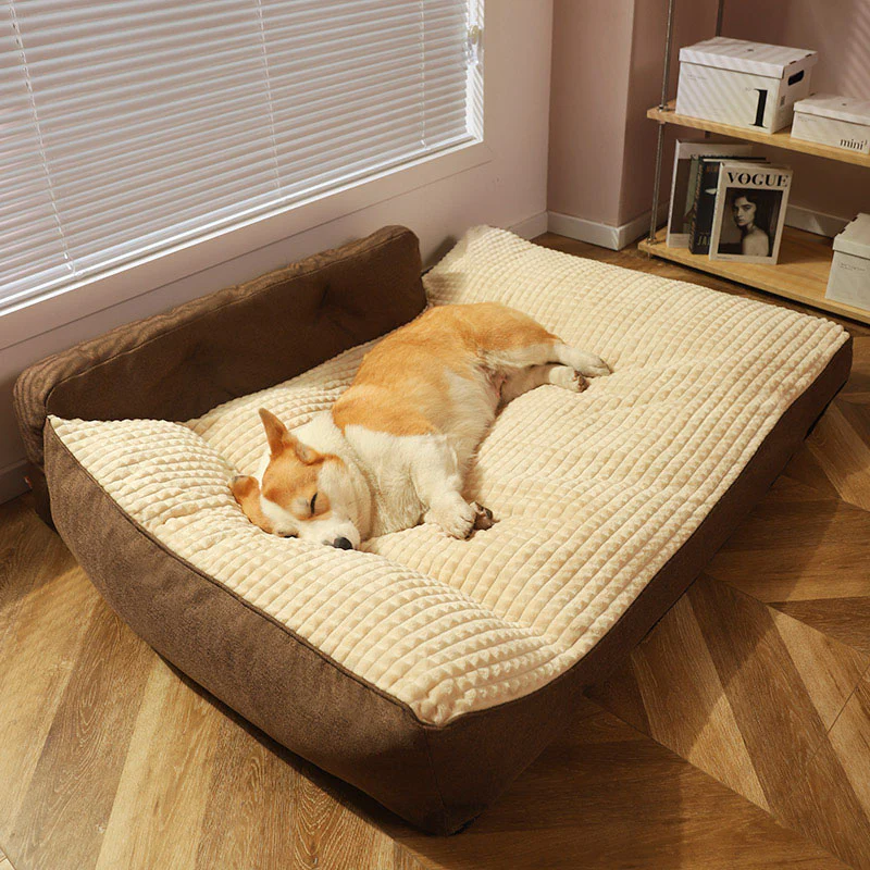 Lit-oreiller épais et lavable pour animaux convient pour toutes les saisons - Image 11