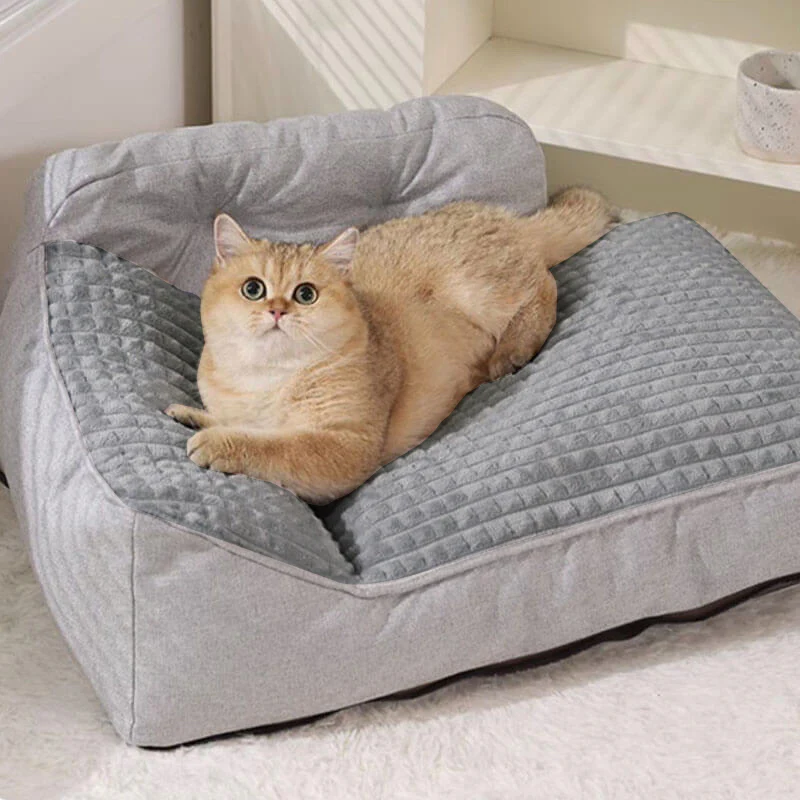 Lit-oreiller épais et lavable pour animaux convient pour toutes les saisons - Image 13