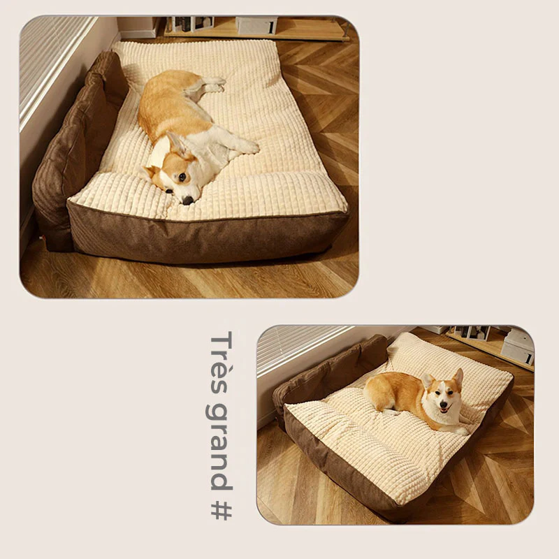 Lit-oreiller épais et lavable pour animaux convient pour toutes les saisons - Image 15