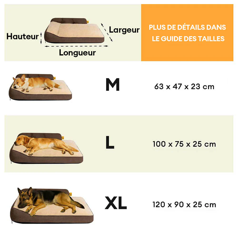 Lit-oreiller épais et lavable pour animaux convient pour toutes les saisons - Image 16
