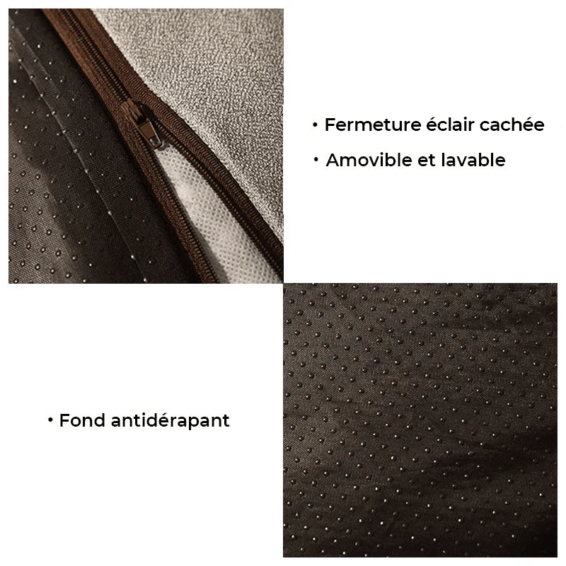 Lit-oreiller épais et lavable pour animaux convient pour toutes les saisons - Image 5