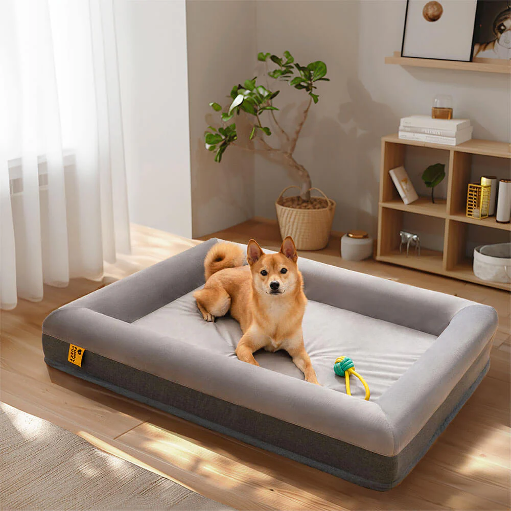 Lit Orthopédique Premium pour Chien - Sommeil Paisible et Jeu Joyeux dans le Lit à Creuser - Image 4