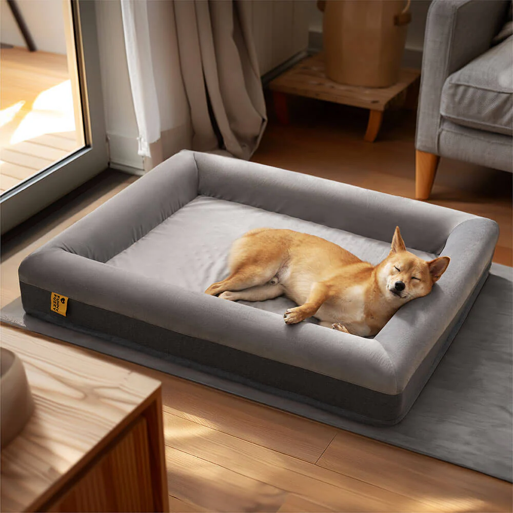 Lit Orthopédique Premium pour Chien - Sommeil Paisible et Jeu Joyeux dans le Lit à Creuser - Image 8