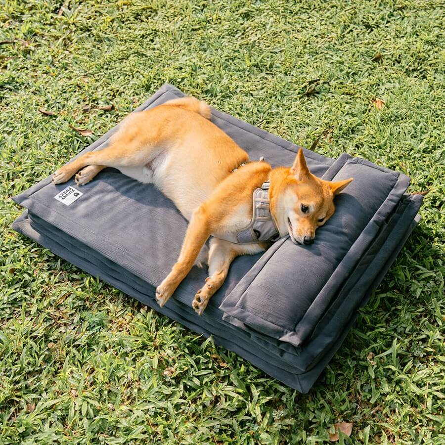 Lit pour chien anti-anxiété avec support en mousse pour sommeil profond - Image 10