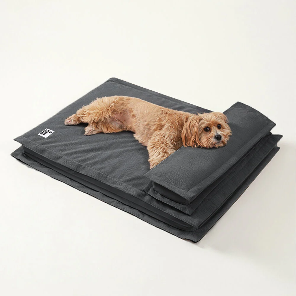 Lit pour chien anti-anxiété avec support en mousse pour sommeil profond - Image 21