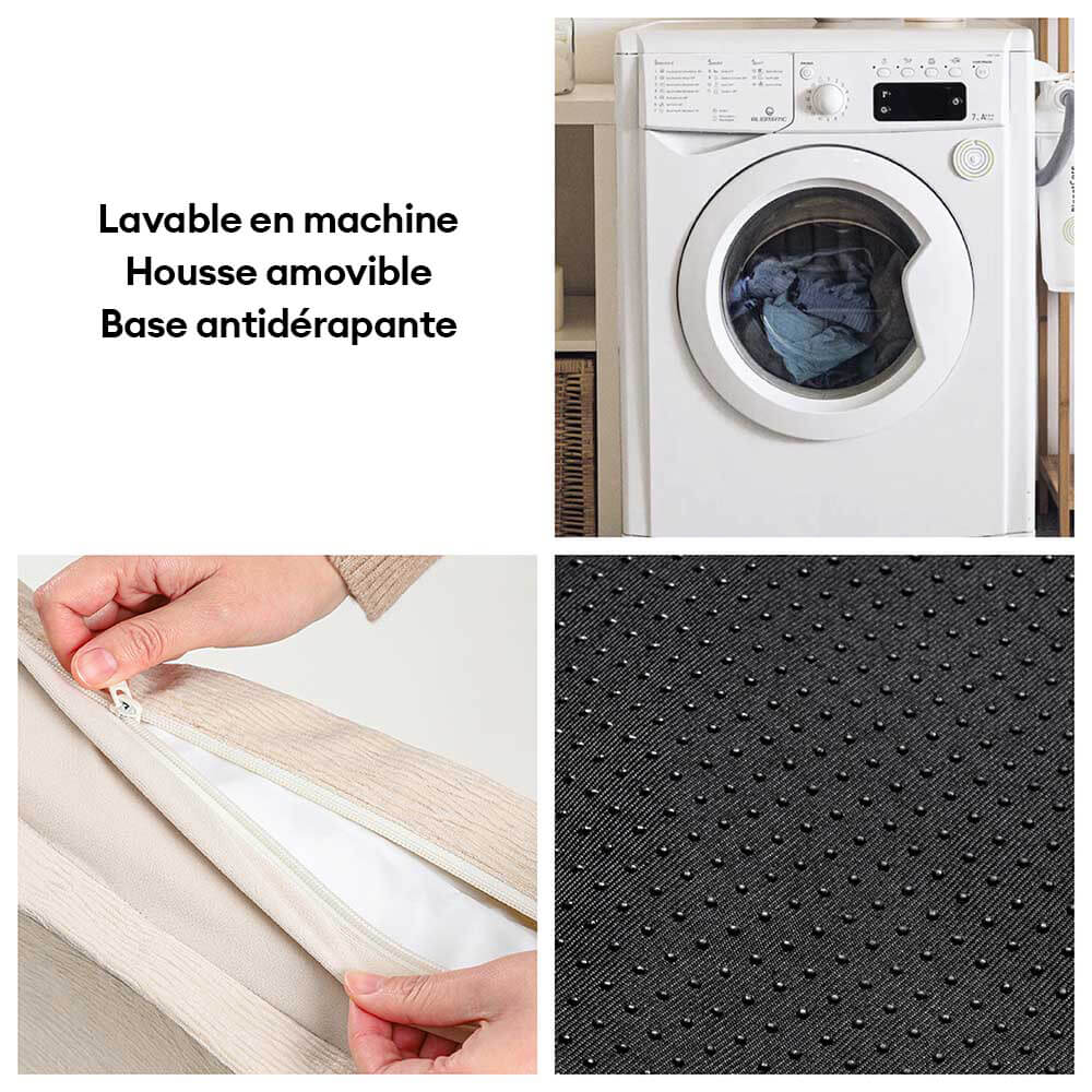 Lit pour chien anti-anxiété avec support en mousse pour sommeil profond - Image 8