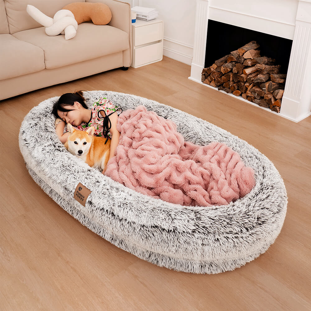 Lit orthopédique pour chien, lavable en machine, apaisant et confortable - Beignet - Image 22